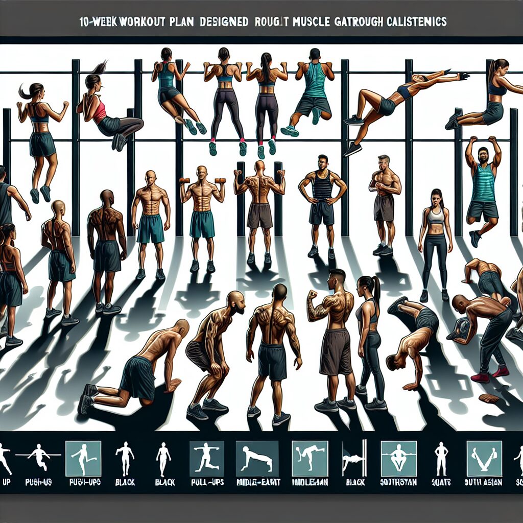 10-Week Calisthenics Workout Plan for Muscle Gain