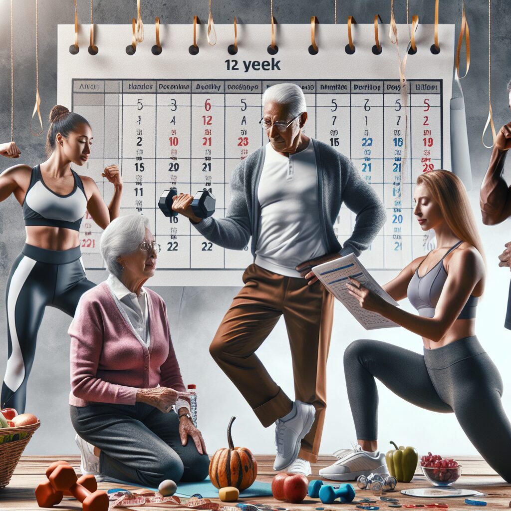 12-Week Fitness Plan for Adults Over 50 Launched