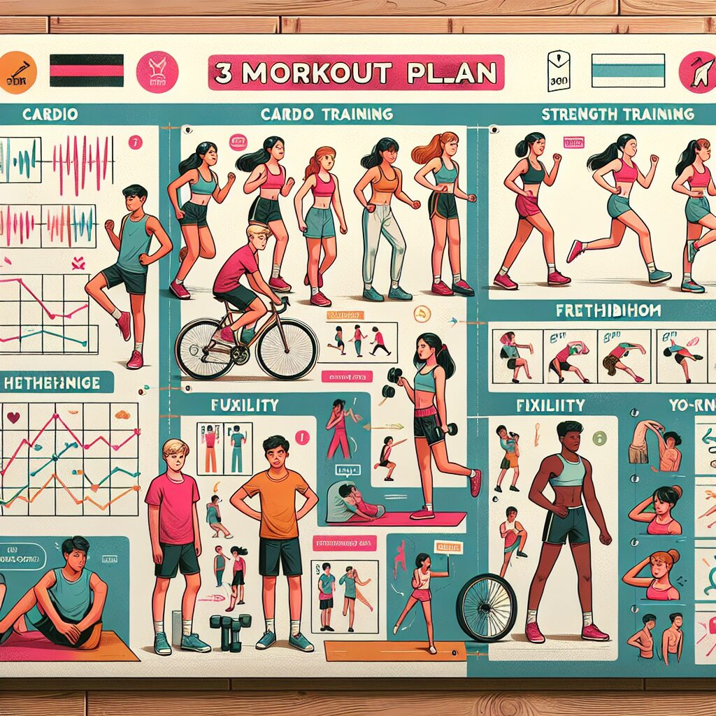 Comprehensive Teen Workout Blueprint: 3-Month Plan