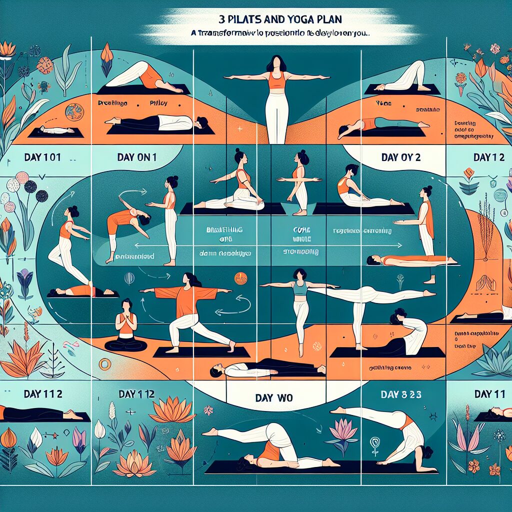 Transformative 3-Day Pilates & Yoga Plan